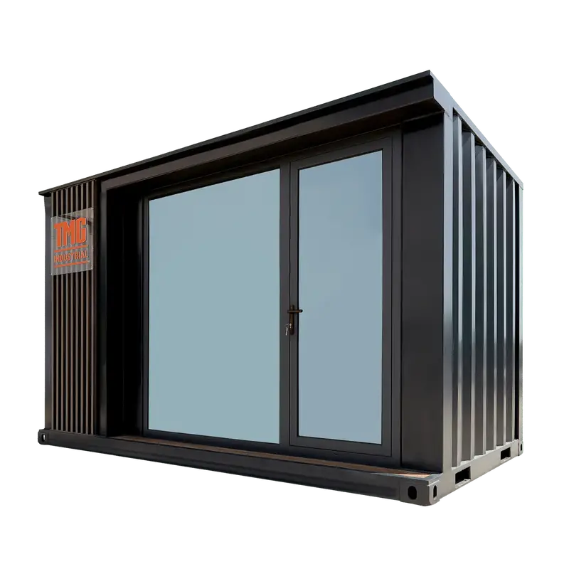 13' Custom Built Steel Container Office, 90 Sq-Ft Working Area, Super Heavy-Duty Galvanized Frame, High-Density Foam Insulation, Tmg-Sco13 1