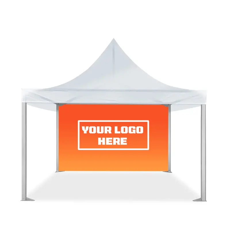 16' Custom Printed Marquee Tent Wall 1