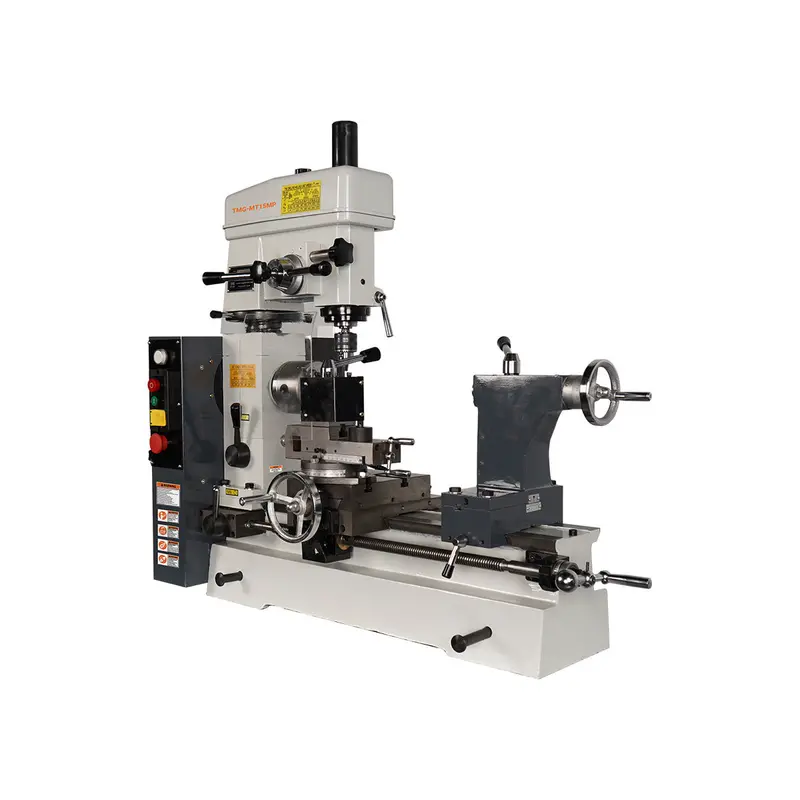 16" X 15" Lathe Milling Combo Machine With Metric & Imperial Threading, Turning And Drilling, Tmg-Mt15mp 1