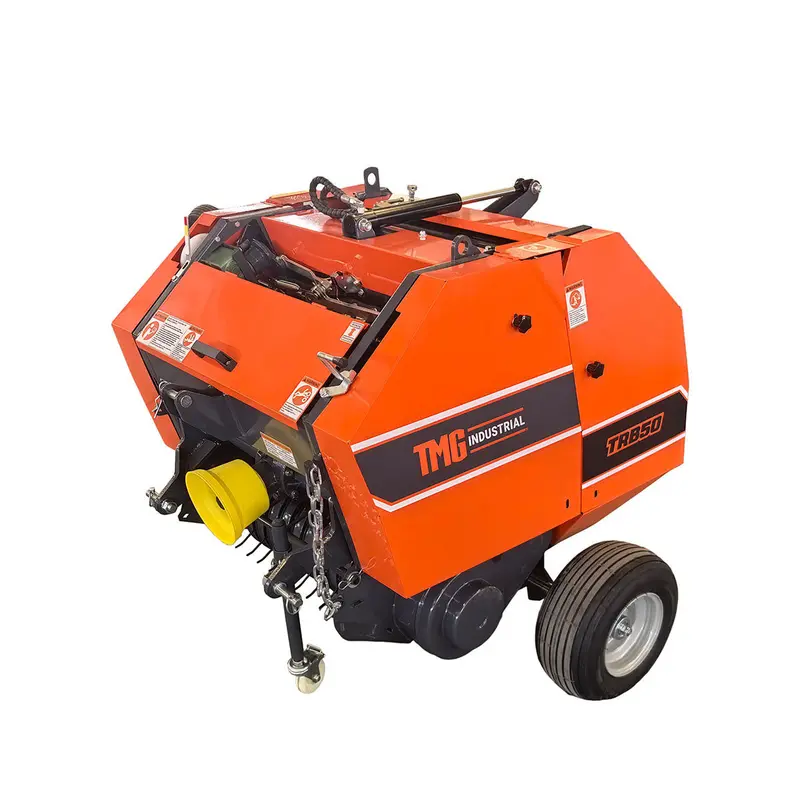 20" X 27" Round Hay Baler, Twine Bind, 3-Point Hitch, Category 1, Pto Shaft Included, 15 - 50 Hp Tractor, Tmg-Trb50 1