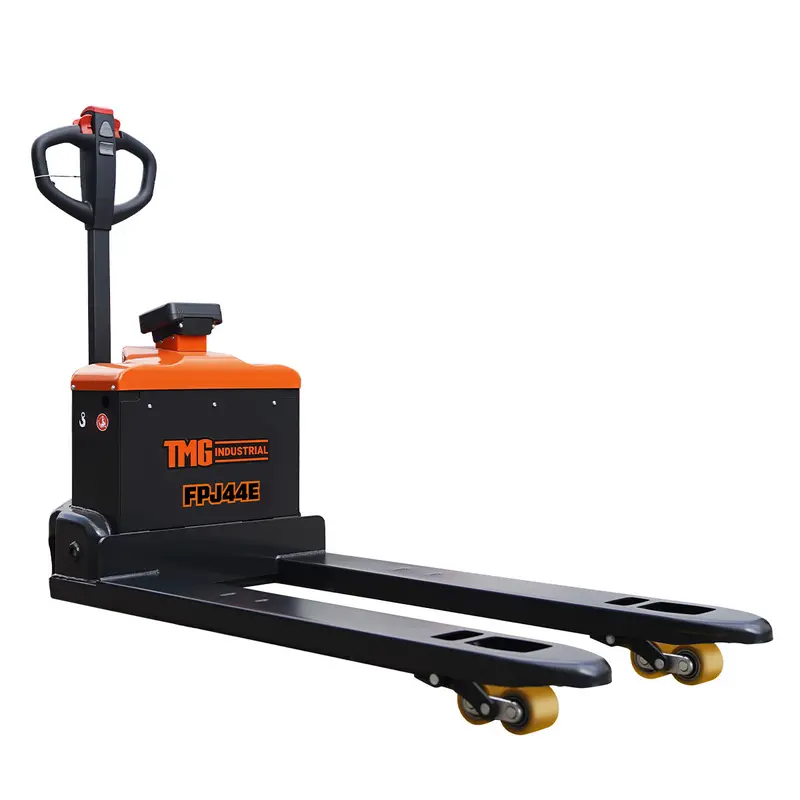 4400-Lb Fully Electric Powered Pallet Jack Truck With Scale, 48" Forks, 2" Lcd, Tmg-Fpj44e 1