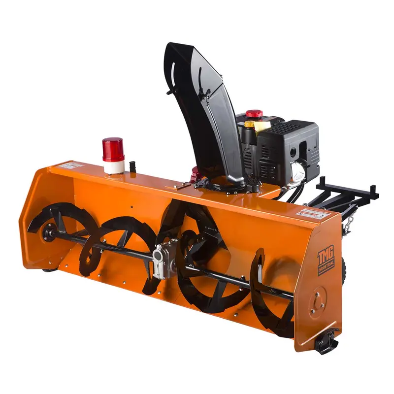60" Atv/Utv Gas Powered Snow Blower, 12 Hp Engine With Electric Start, Universal Mount Kit Tmg-Gsb60u 1