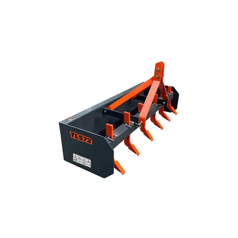 72" Heavy-Duty Box Scraper Blade With Ripper Shanks – Fits 25-50 Hp Tractors Tmg-Tls72 1