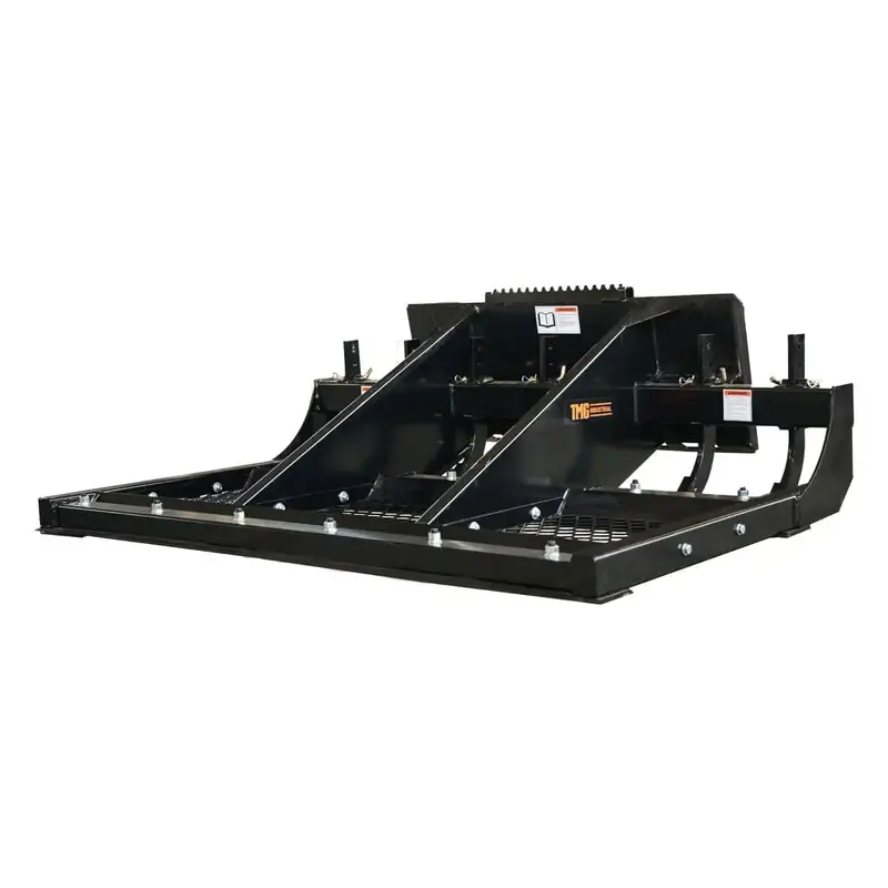 72" Skid Steer Land Plane, Adjustable & Reversible Scarifier Teeth, Bolt-On Cutting Blades, Removable Sift Screen, Tmg-Slp70 1