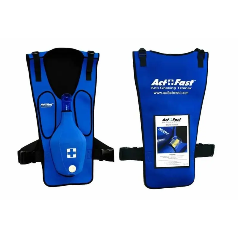 Act+Fast Anti-Choking Trainer Single Blue 1