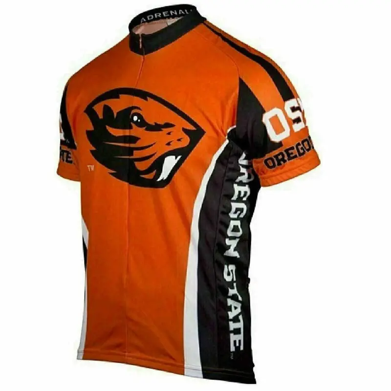 Adrenaline Promo Oregon State University Full Zip Men's Cycling Jersey 1