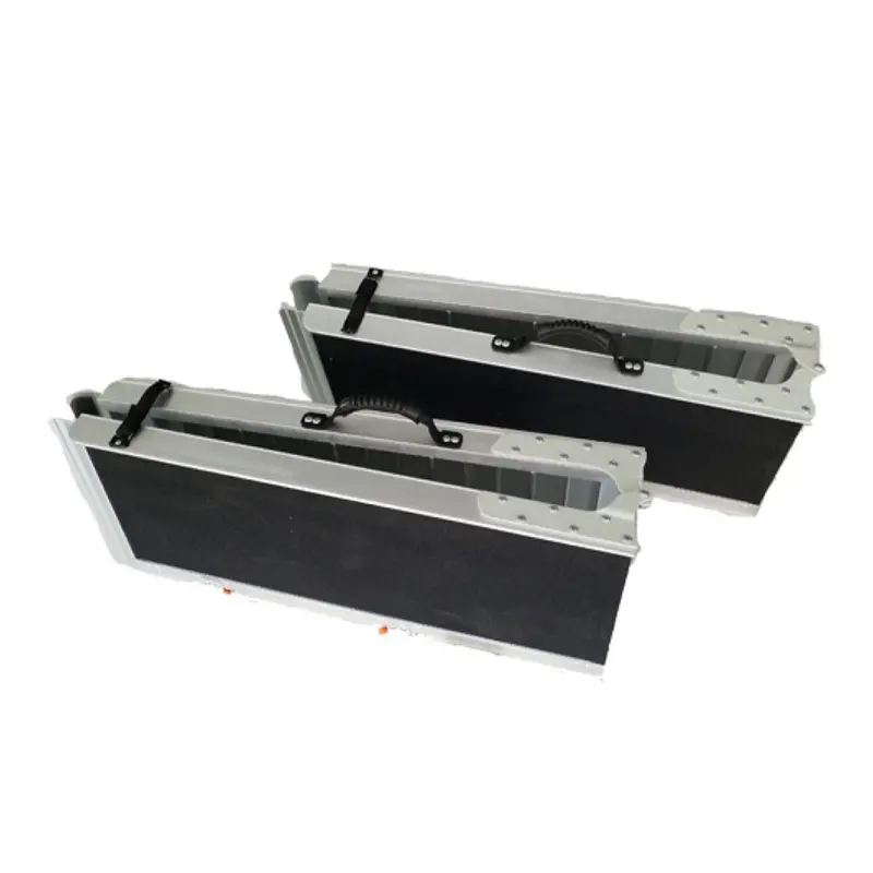 Aluminium Suitcase Ramp With Velco Strap 1