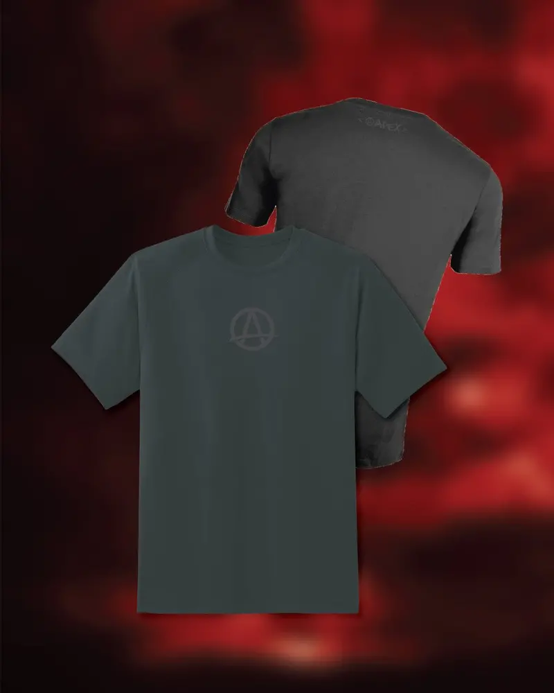 Apex Logo T Shirt Black 1