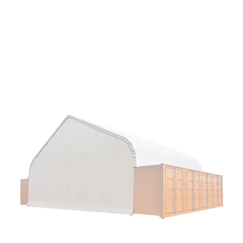 Back End Wall Kit For Tmg-Dt50 Series Container Shelters, For 9'6" High Cube Containers, Tmg-Dt50bw9v 1