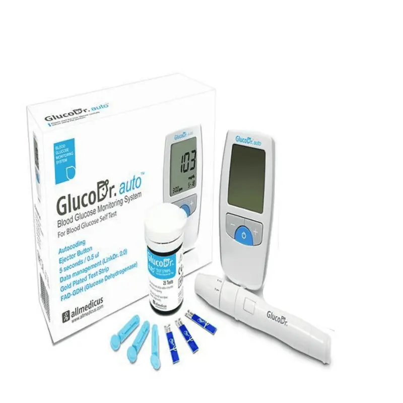 Blood Glucose Monitoring System Starter Kit | Glucodr Auto 1