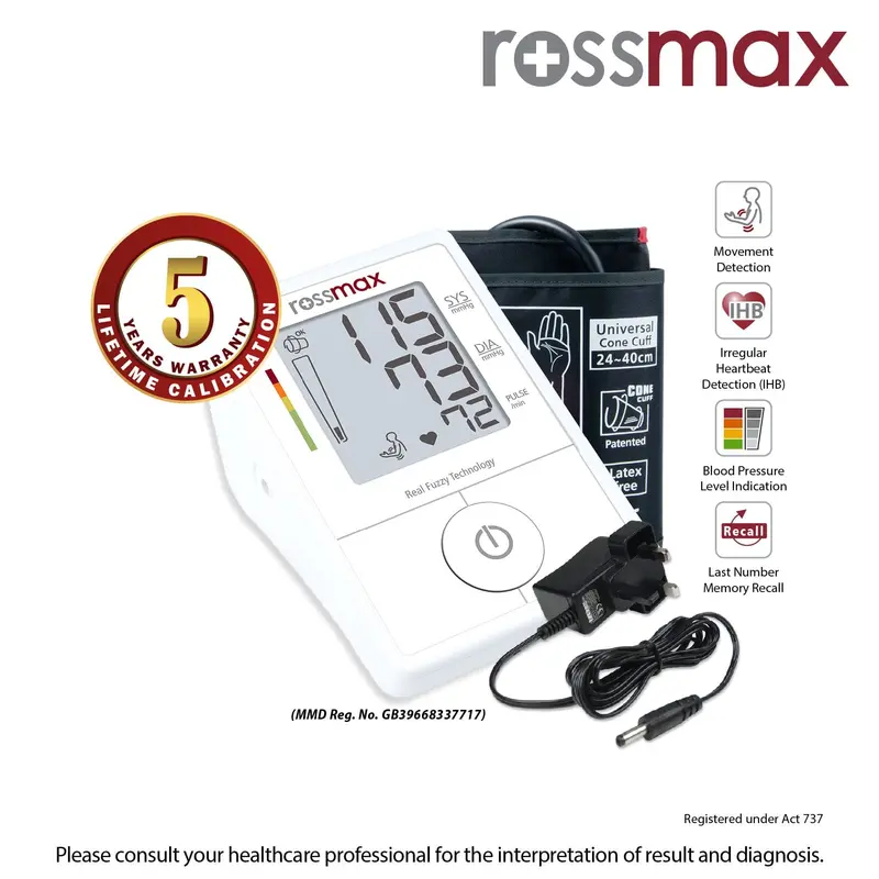 Blood Pressure Monitor X1 | Rossmax 1