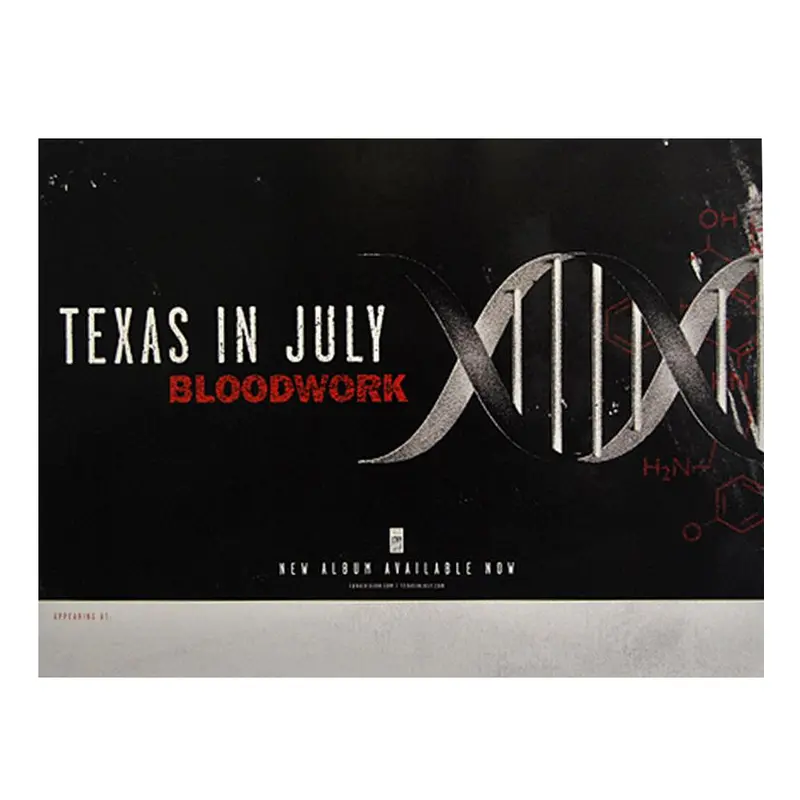 Bloodwork 18X24" Album Poster 1