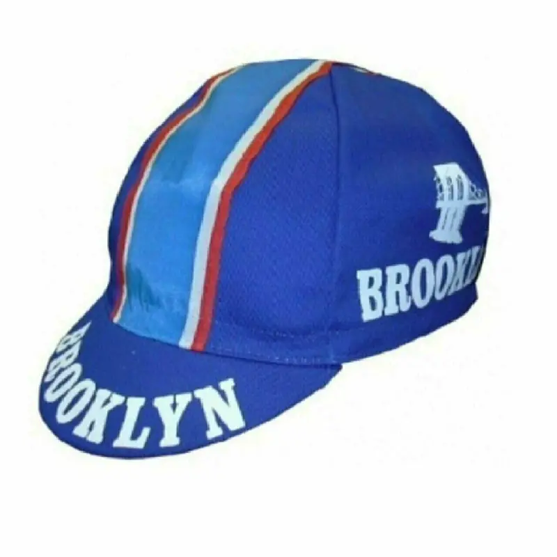 Brooklyn Cycling Cap Blue Vintage Cycling Cap 1
