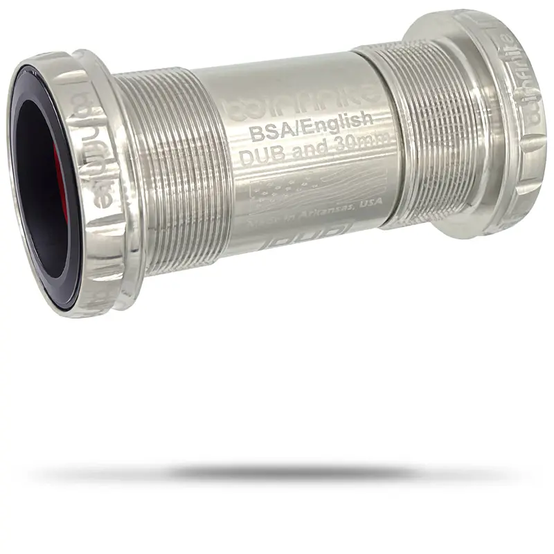 Bsa English Threaded Dub Ultra-Lite Mtb Bottom Bracket (Nickel Plated) 1