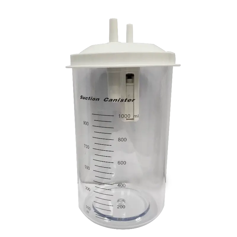 Canister With Lid For Comfycare Portable Suction Phlegm Machine 1