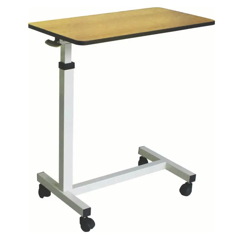 Cardiac Overbed Table (Light Brown) | Ielder 1