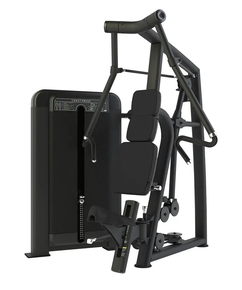 Club Line Chest Press (Converging Axis) Weight Stack Tower 1