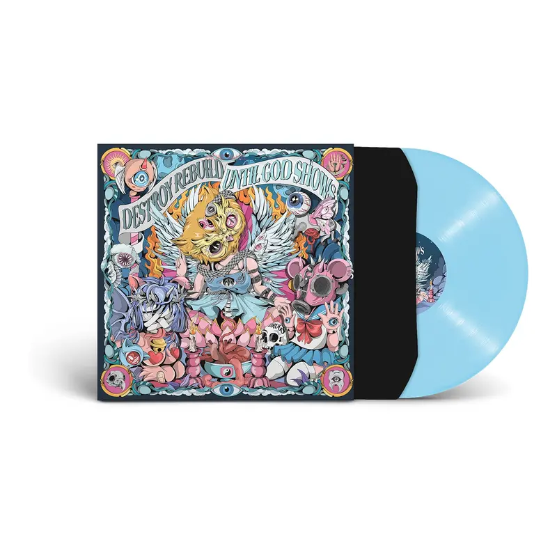 D.R.U.G.S. • Until God Shows •  Transparent Sky Blue • Limited To 500 1