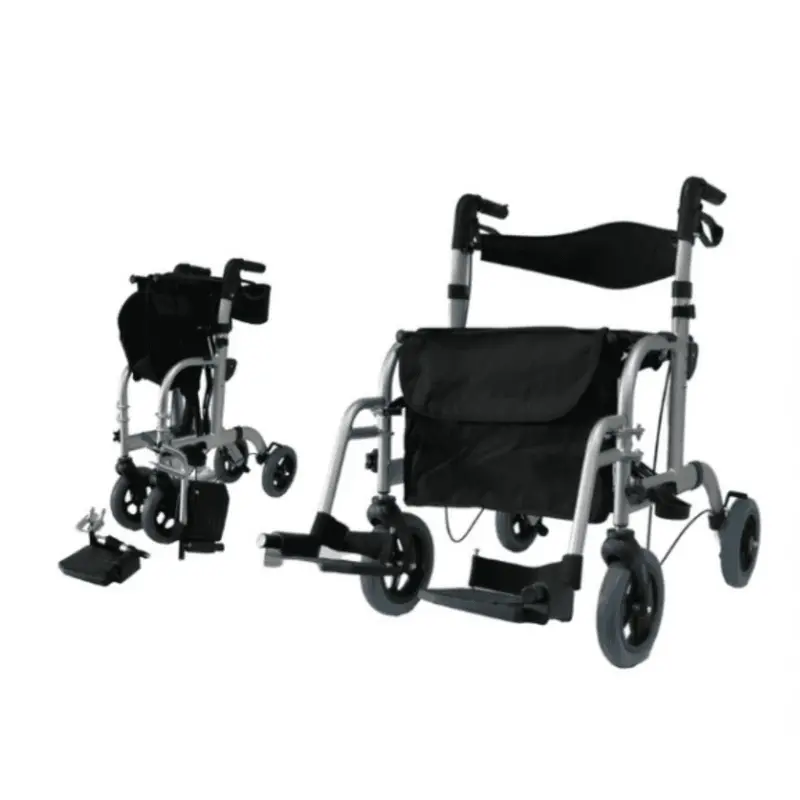 Deluxe Rollator With Legrest 1
