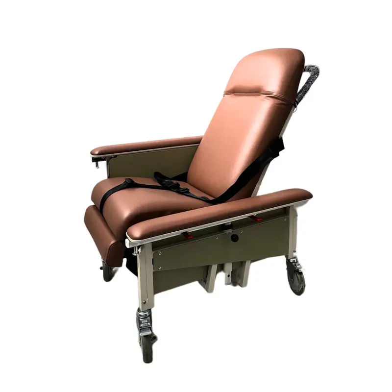 Dnr Mobile Geriatric Chair With Drop Down Armrest 1