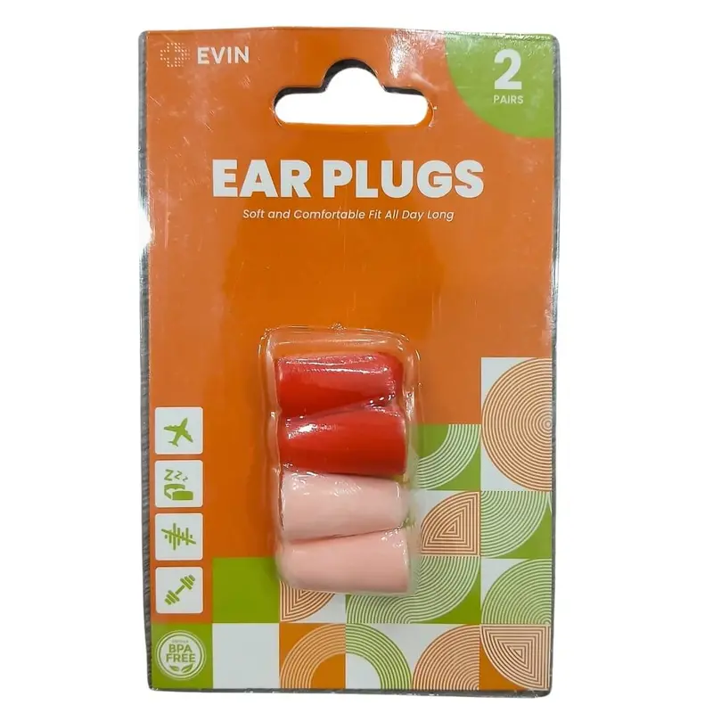 Ear Plugs 2 Pairs | Evin 1