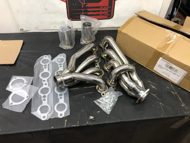 Flowtech 11579Flt Polished Shorty Headers 1982-2004 S-10 2Wd Ls Swap 1
