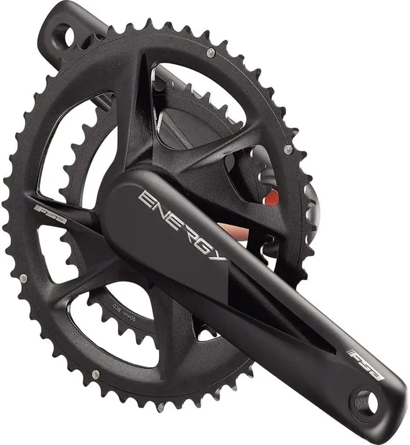 Full Speed Ahead Energy Modular Crankset 172.5Mm 10/11-Spd 46/30T Black 1