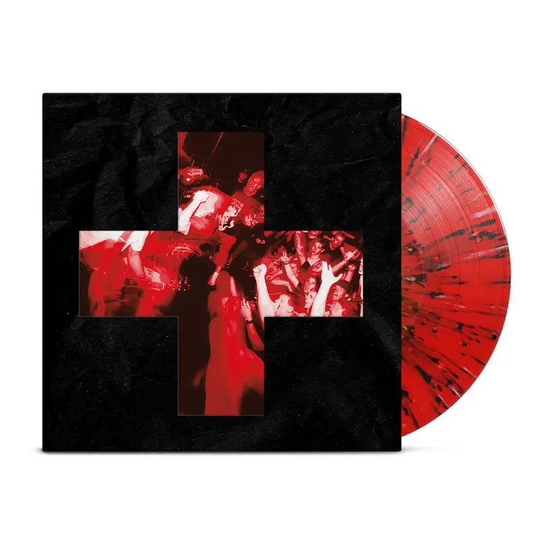 Give Blood Deluxe Edition • Transparent Red W/ Black & White Splatter • Limited To 500 1