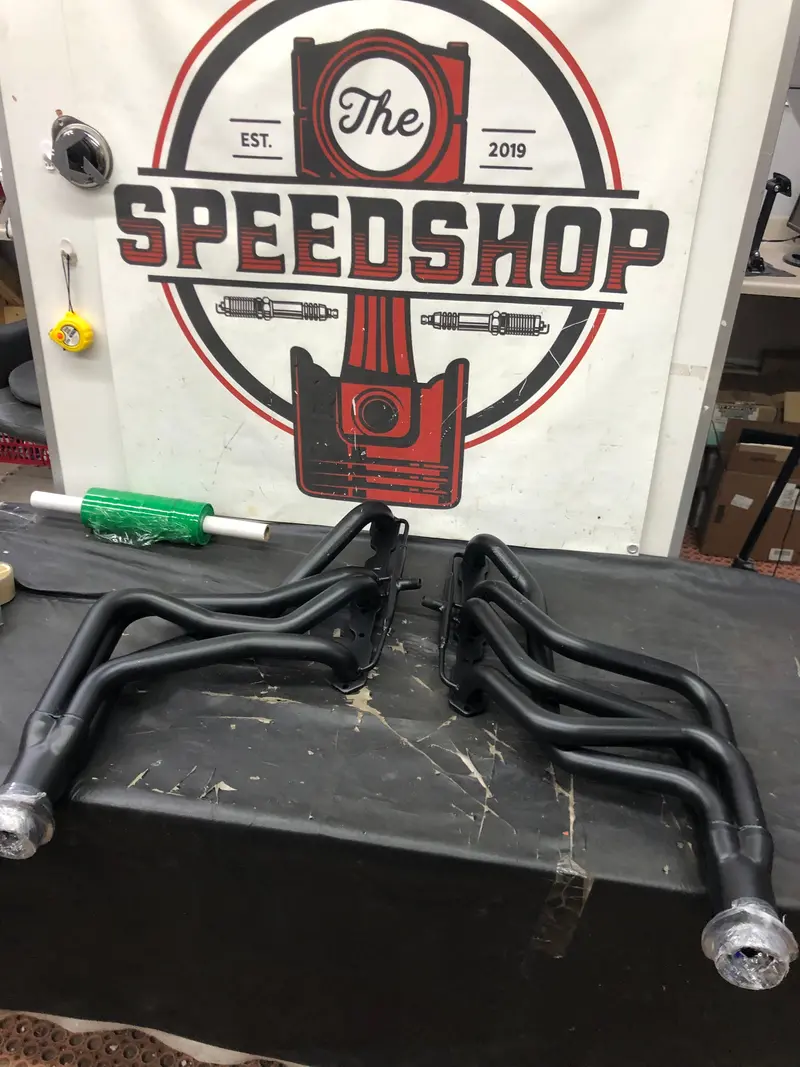 Hedman 61273 - Elite Ultra Duty Headers Long Tube (W/ A.I.R.) (Black Maxx) 1