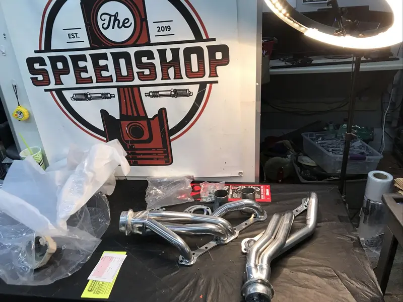 Hedman 66609 Standard Duty Htc Coated Shorty Headers 64-94 Gm Passenger Car 1