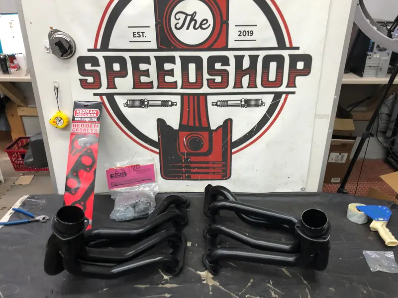 Hedman 68180 Standard Duty Uncoated Headers For 1958-64 Passenger Car 396-502 1