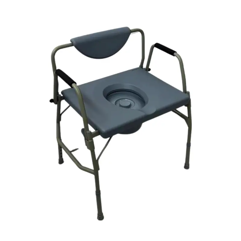 Height Adjustable Stationary Bariatric Commode 1