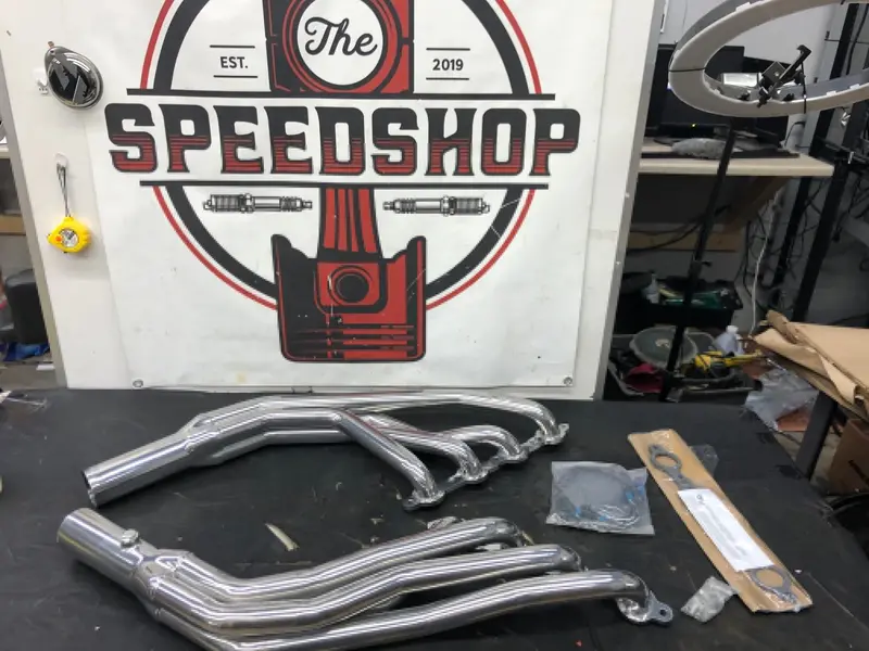 Hooker 2293-1Hkr Super Comp Headers Ceramic 1955-1957 Chevys; Ls 1