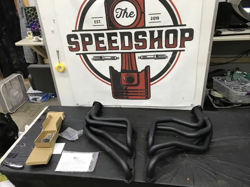 Hooker 2453-3Hkr Competition Long Tube Headers - Black Ceramic 63-74 Chevy Truck 1