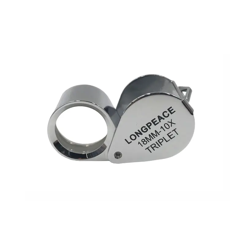 Longpeace 10X Triplet Loupe, Chrome 1