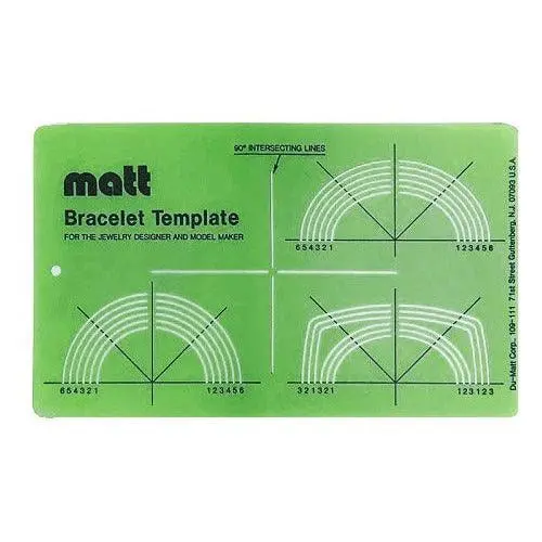 Matt Modeling Bracelet Template 1