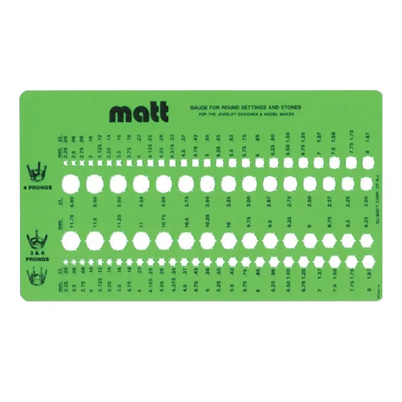Matt Modeling Round Settings Template 1