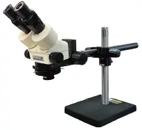 Meiji Emz-5 Microscope +Microscope Stand Package With 0.5X Objective Lens Led Ring Light 1