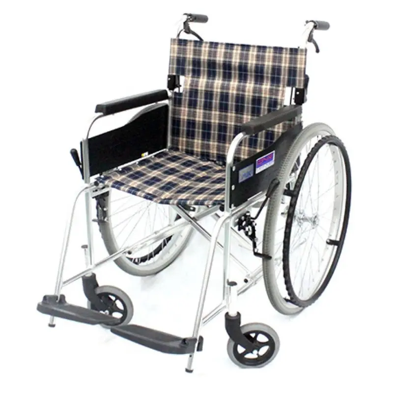 Miki Standard Wheelchair Foldback With Assisted Brakes 1