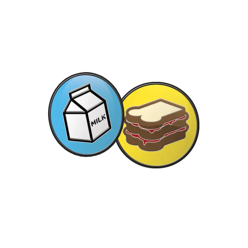 Milk & Peanut Butter  Enamel  Set 1