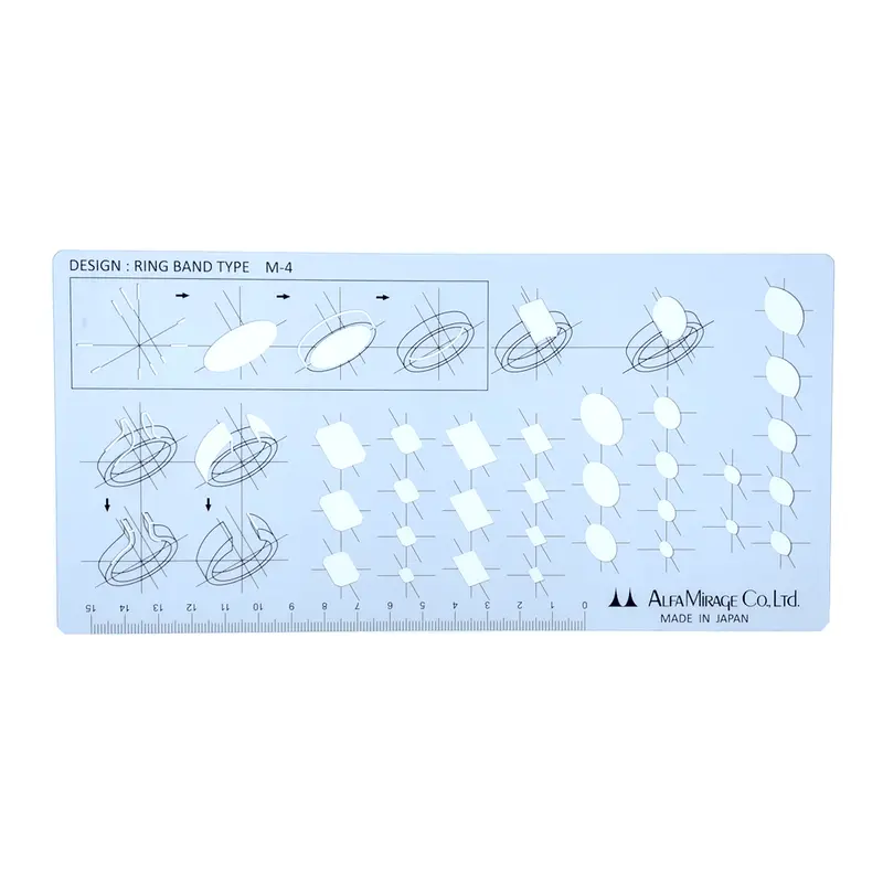 Modeling Template Ring Band Type M-4 1