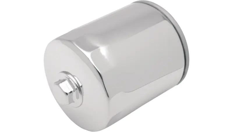 Oil Filter With Nut - Chrome - Twin Cam/M8 1