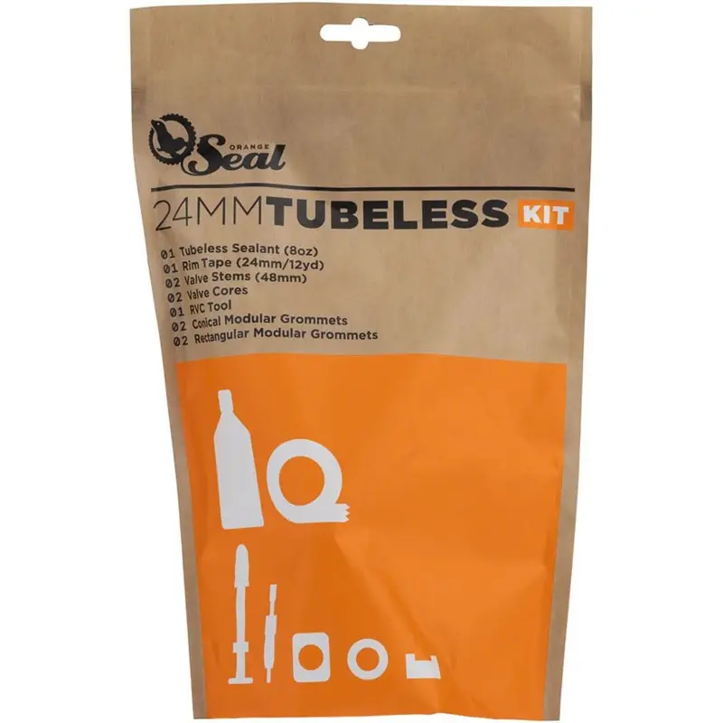 Orange Seal Tubeless Kit - Mountain X 24Mm - Standard Sealant 1