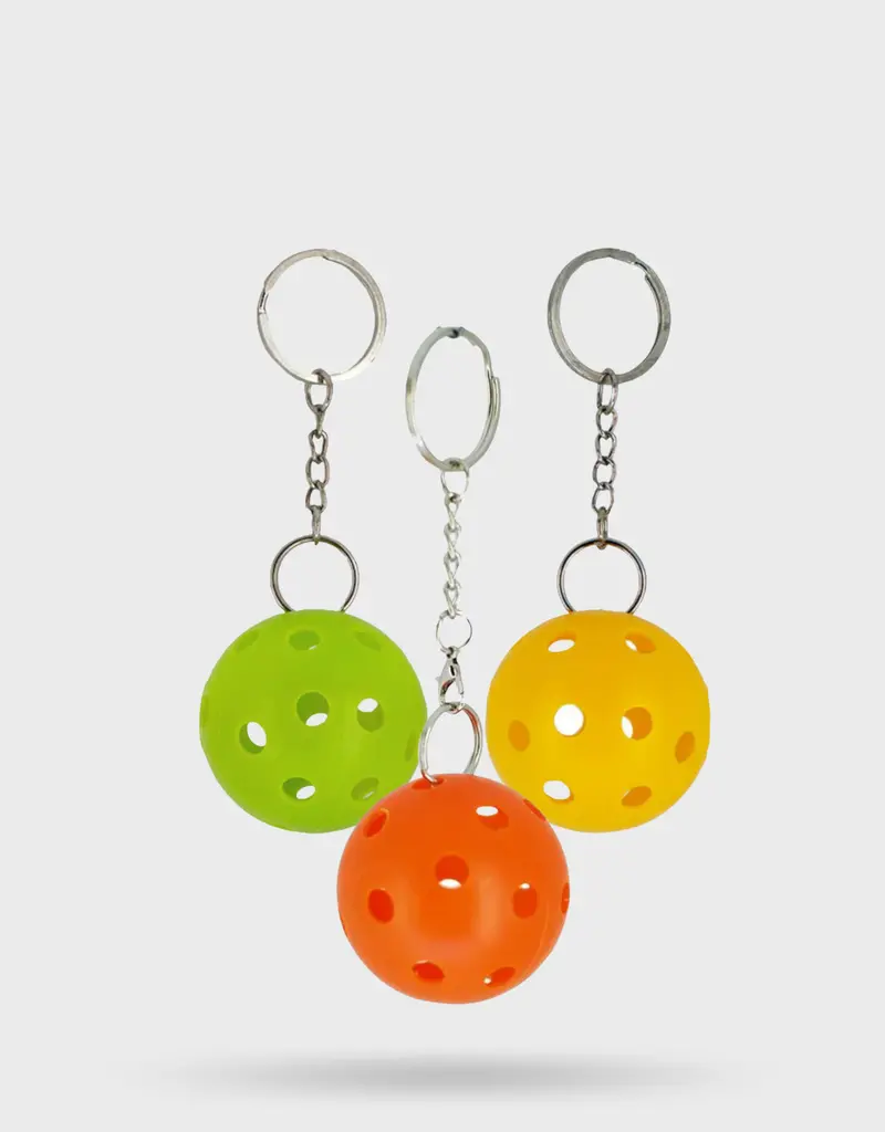 Pickleball Key Ring- Various Colours 1