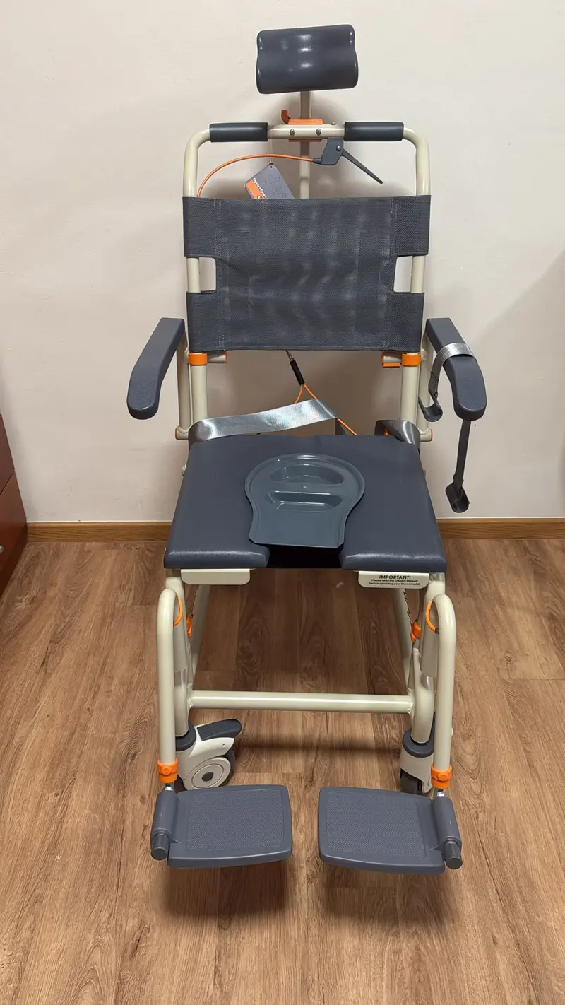 Second Hand Showerbuddy Tilt In Space Mobile Commode (Pls See Description) 1