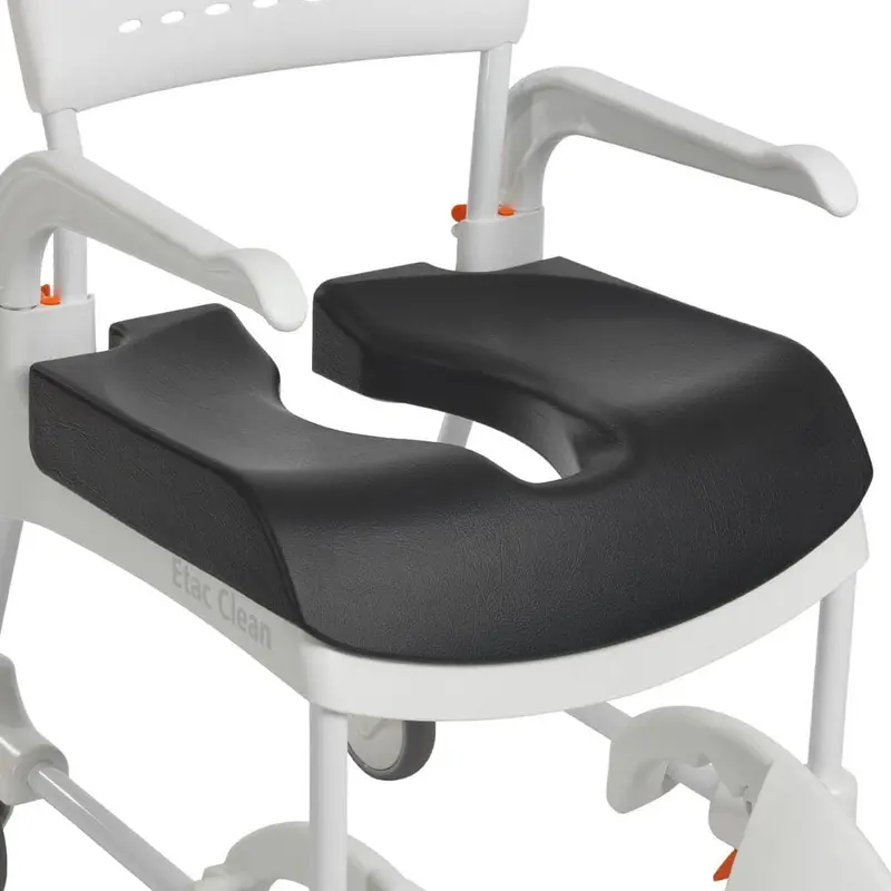 Soft Comfort Seat Cushion, Back Opening, Opening Width 15Cm, Height 4 Cm | Etac Clean 1