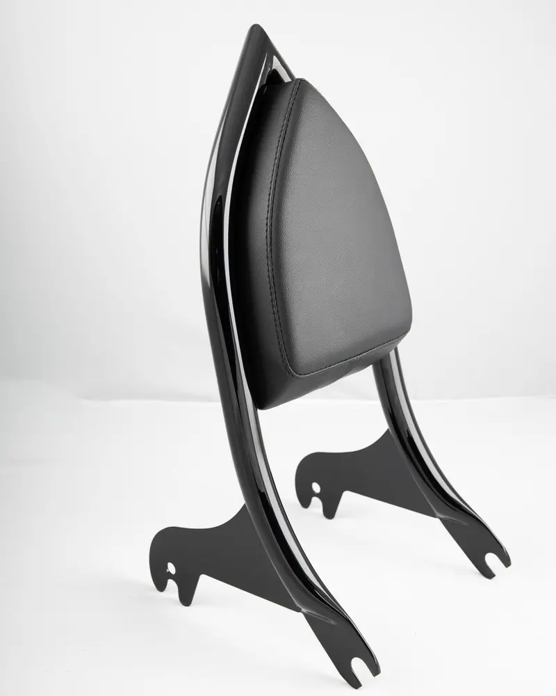 Softail Diablo Backrest Black Fits 2001-2017 1