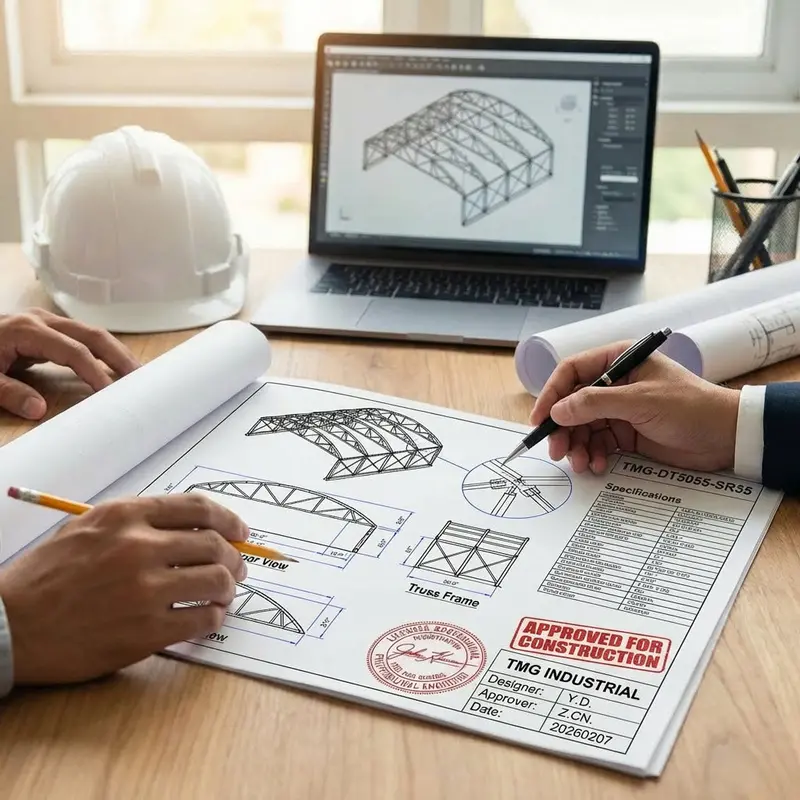 Stamped Engineering Drawing By Registered And Licensed Canadian Structure Engineer, Tmg-Drawing 1