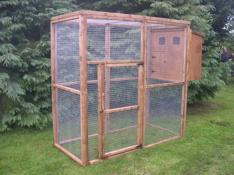 Standard Cat Aviary 6' X 3' 1