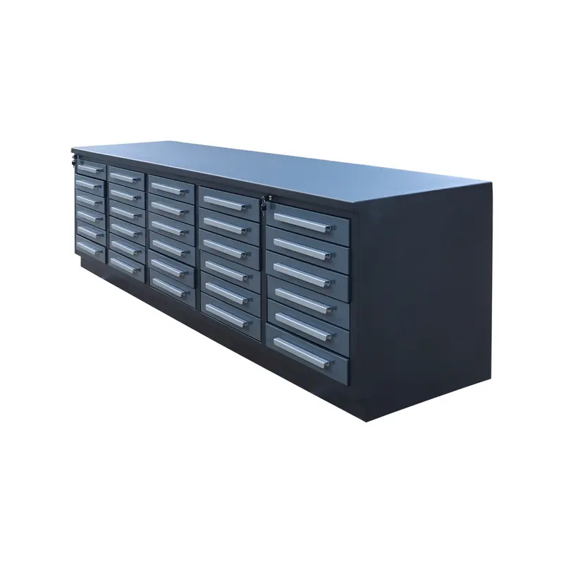 Stanforge 10' Steel Tabletop Workbench, 30 Slide Drawers, All-In-One Welded Frame, Sf-Swb30 1